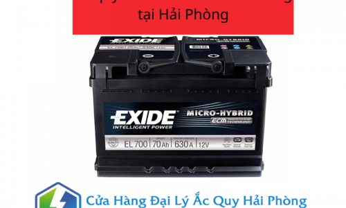 Ắc quy xe Mitsubishi chính hãng tại Hải Phòng